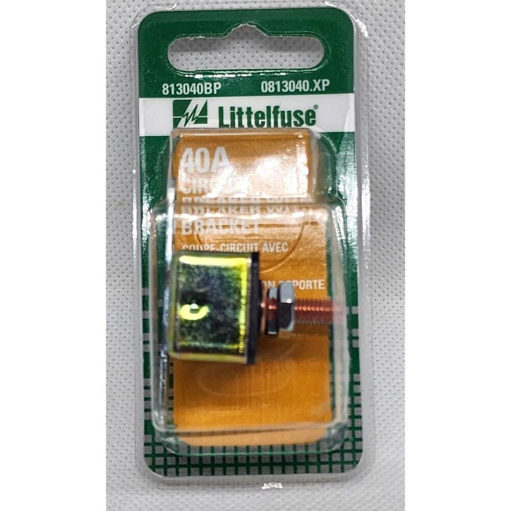 Adv Littelfuse 40A Circuit Breaker With Bracket